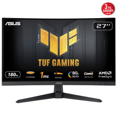 ASUS TUF Gaming VG27VQ3B computer monitor 68.6 cm (27") 1920 x 1080 pixels Full HD LCD Black - 90LM0A90-B01170