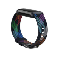 Fitbit Charge5 Woven Band PrismPride L Watch strapFB181WBMULL