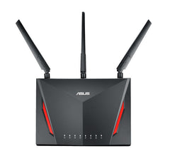 ASUS RT-AC86U wireless router Gigabit Ethernet Dual-band (2.4 GHz / 5 GHz) Black90IG0401-BU9000