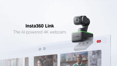 Insta360 Link 4k webcam 1080 MP 3840 x 2160 pixels USB Black, GreenCINSTBJ/A