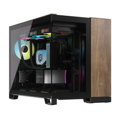 Corsair CC-9011286-WW computer case Midi Tower Black, WalnutCC-9011286-WW