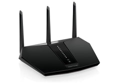 NETGEAR Nighthawk AX/5-Stream AX2400 WiFi 6 Router (RAX30) wireless router Gigabit Ethernet Dual-band (2.4 GHz / 5 GHz) BlackRAX30-100EUS