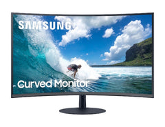 Samsung C24T550FDU computer monitor 59.9 cm (23.6") 1920 x 1080 pixels Full HD LED GreyLC24T550FDUXBD