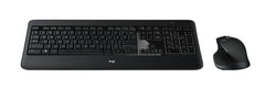 Logitech MX900 Performance and Mouse Combo keyboard Mouse included Universal USB AZERTY French Black920-008874