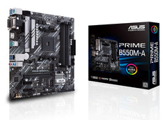 ASUS PRIME B550M-A AMD B550 Socket AM4 micro ATX90MB14I0-M0EAY0