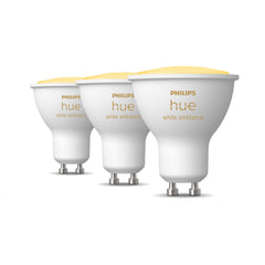 Philips Hue White ambience GU10 – smart spotlight – (3-pack)8719514342804