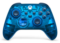 Microsoft Xbox Wireless Controller – Sky Cipher Special Edition Blue Bluetooth Gamepad Analogue / Digital Android, PC, Xbox One, Xbox Series S, Xbox Series X, iOSQAU-00151