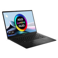 ASUS Zenbook 14 OLED UM3406HA-QL020W AMD Ryzen™ 7 8840HS Laptop 35.6 cm (14") Touchscreen WUXGA 16 GB LPDDR5x-SDRAM 1 TB SSD Wi-Fi 6E (802.11ax) Windows 11 Home Black90NB1272-M004V0