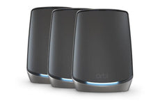 NETGEAR Orbi 860 AX6000 WiFi System black edition Tri-band (2.4 GHz / 5 GHz / 5 GHz) Wi-Fi 6 (802.11ax) 4 InternalRBK863SB-100EUS
