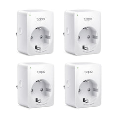 TP-Link Tapo Mini Smart Wi-Fi Socket, Energy MonitoringTAPO P110EU (4-PACK)