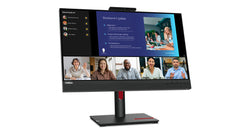 Lenovo ThinkVision T24v-30 LED display 60.5 cm (23.8") 1920 x 1080 pixels Full HD Black63D8MAR3UK