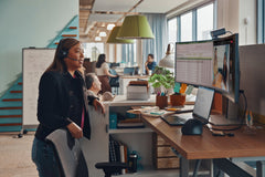 HP E45c G5 DQHD Curved Monitor6N4C1AA