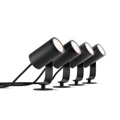 Philips Hue Lily Base and Extension Kit, 4-Pack919213000339