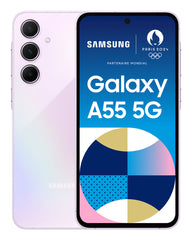 Samsung Galaxy A55 5G 16.8 cm (6.6") Hybrid Dual SIM Android 14 USB Type-C 8 GB 256 GB 5000 mAh LilacSM-A556BLVCEUB