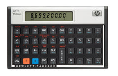 HP 12c calculator Desktop Financial Aluminium, BlackHP-12C PLATINUM