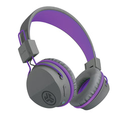 JLab JBuddies Kids Wireless Headphones - Grey/ PurpleIEUHBSTUDIORGRYPRPL4