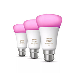 Philips Hue White and colour ambience A60 – B22 smart bulb – 800 (3-pack)929002489703