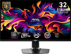 MSI MAG 321UP QD-OLED computer monitor 80 cm (31.5") 3840 x 2160 pixels 4K Ultra HD BlackMAG 321UP QD-OLED