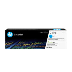 HP 219X High Yield Cyan Original LaserJet Toner CartridgeW2191X