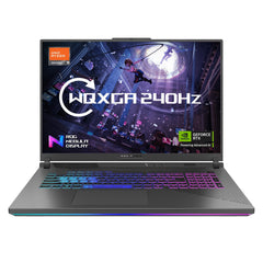 ASUS ROG Strix G18 G814PP-S9018W AMD Ryzen™ 9 7940HX Laptop 45.7 cm (18") WQXGA 32 GB DDR5-SDRAM 1 TB SSD NVIDIA GeForce RTX 5070 Wi-Fi 6E (802.11ax) Windows 11 Home Black, GreyG814PP-S9018W