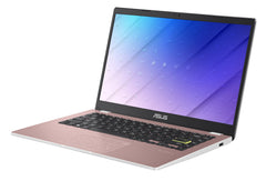 ASUS Vivobook Go 14, Intel® Celeron® N N4500 Laptop, 14" Full HD Screen, 4GB RAM, 128GB Storage, Windows 11 Home, Pink (E410KA-EK592WS) - 90NB0UA4-M00VA0