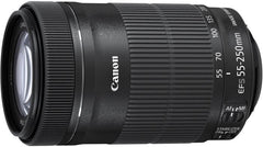 Canon EF-S 55-250mm f/4-5.6 IS STM SLR Telephoto lens Black8546B005