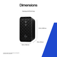 HP Z2 G1a Wolf Pro Security Edition Copilot+ PC AMD Ryzen AI Max+ PRO 395 128 GB LPDDR5x-SDRAM 2 TB SSD Windows 11 Pro Mini PC Workstation Black8T219EA