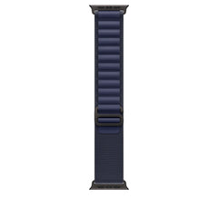 Apple 49mm Navy Alpine Loop - Medium - Black Titanium FinishMYPX3ZM/A