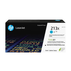 HP 213X High Yield Cyan Original LaserJet Toner CartridgeW2131X
