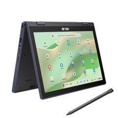 ASUS Chromebook CZ12 Flip CZ1204FM2A-R90019-3Y MediaTek Kompanio 520 31 cm (12.2") Touchscreen WUXGA 4 GB LPDDR4x-SDRAM 64 GB eMMC Wi-Fi 6 (802.11ax) ChromeOS Grey - 90NX07X1-M000L0