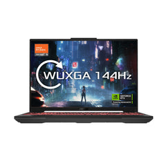 ASUS TUF Gaming A16 FA607NU-RL051W AMD Ryzen™ 5 7535HS Laptop 40.6 cm (16") WUXGA 16 GB DDR5-SDRAM 512 GB SSD NVIDIA GeForce RTX 4050 Wi-Fi 6 (802.11ax) Windows 11 Home Black, Grey - 90NR0MU3-M00400
