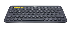 Logitech 920-007586 keyboard Office Bluetooth QWERTY Turkish Graphite920-007586