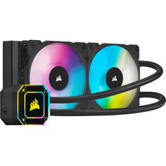 Corsair ICue H100i Elite Processor All-in-one liquid cooler 12 cm BlackCW-9060046-WW