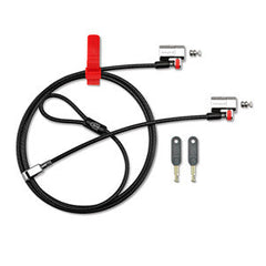 Kensington ClickSafe Keyed Twin Laptop LockK64638WW