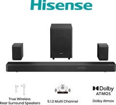 Hisense AX5125H Black 5.1.2 channels 500 W20014260