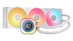 Corsair iCUE LINK TITAN 360 RX LCD Processor All-in-one liquid cooler 12 cm White 1 pc(s)CW-9061026-WW