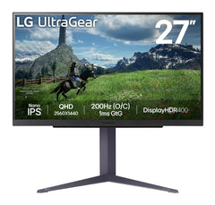 LG 27GS85Q-B computer monitor 68.6 cm (27") 2560 x 1440 pixels Quad HD Black, Grey, Purple27GS85Q-B.AEK
