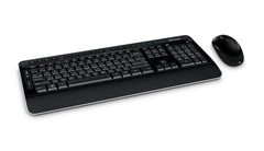 Microsoft PP3-00006 keyboard Mouse included Universal RF Wireless QWERTY BlackPP3-00006