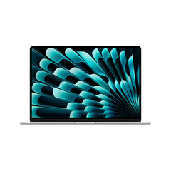 Apple MacBook Air Apple M M3 Laptop 38.9 cm (15.3") 16 GB 512 GB SSD Wi-Fi 6E (802.11ax) macOS Sonoma Silver - MXD23B/A