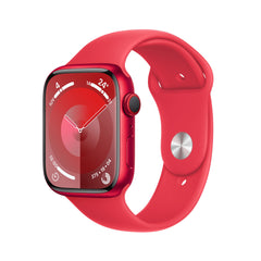 Apple Watch Series 9 GPS + Cellular 45mm (PRODUCT)RED Aluminium Case w/ (PRODUCT)RED Sport Band - S/MMRYE3QA/A