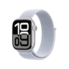 Apple Watch Series 10 GPS 42mm Silver Aluminium Case with Blue Cloud Sport LoopMWWD3QA/A