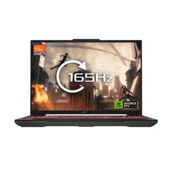 ASUS TUF Gaming A16 FA607PI-QT008W AMD Ryzen™ 9 7845HX Laptop 40.6 cm (16") Quad HD+ 16 GB DDR5-SDRAM 1 TB SSD NVIDIA GeForce RTX 4070 Wi-Fi 6 (802.11ax) Windows 11 Home Grey90NR0IV4-M00090