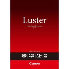 Canon LU-101 Luster Photo Paper Pro A3 Plus - 20 Sheets6211B008