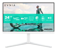 Philips Evnia 23.8" FHD 180Hz Gaming Monitor - White (24M2N3201A/00)24M2N3201A/00