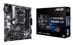 ASUS PRIME B450M-A II AMD B450 Socket AM4 micro ATX - 90MB15Z0-M0EAY0