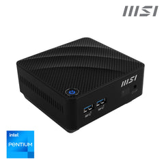 MSI Cubi N JSL Intel Pentium-N6000 Barebone, Mini-PC, SFF, USB 3.2 Gen2, HDMI, VGA, LAN, WiFi, BT, VESA, Supports Max 16GB DDR4 SO-DIMM (2 Slots), M.2 (1 Slot)CUBI N JSL N6000 BB