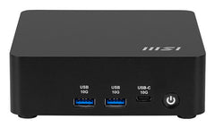 MSI Cubi NUC AI 1UMG Intel Core Ultra 5 125H, Desktop PC, NUC, SFF, Mini Computer, HTPC, (16GB RAM, 512GB Storage, Windows 11 PRO), Intel Graphics/DDR5/Dual ThunderBolt 4/Dual HDMI/Dual LAN/WiFi 6E/BT 5.3/VESACubiNUCAI 1UMG i5 125H FS 16GB500GB W11P