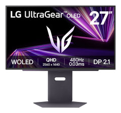LG 27" UltraGear™ OLED 480Hz QHD Gaming Monitor27GX790A-B.AEK
