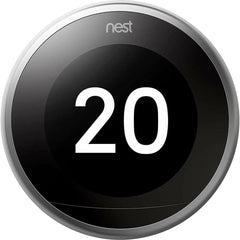 Nest Learning thermostat WLAN SteelT3028GB