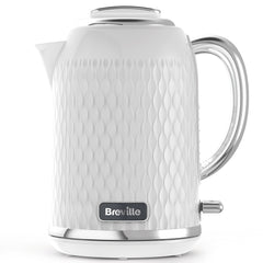 Breville vkt117 electric kettle 1.7 L 3000 W Chrome, WhiteVKT 117